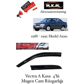 Resim Opel Vectra A Kasa 1988-1995 Model 4'Lü Mugen Cam Rüzgarlığı 