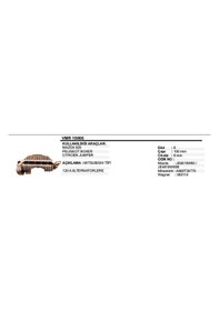 Resim Diot Tablası Peugeot Boxer /cıtroen Jumper 