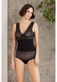 Resim Pierre Cardin 335 Kadın Atlet Külot Takım-siyah Siyah 