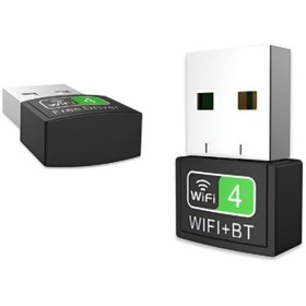 Resim WASHA 300mbps Usb Wifi Alıcı+bluetooth Adaptörü Free Driver 