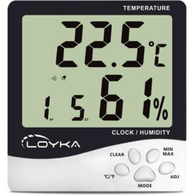 Resim Loyka H100 Plus Sıcaklık ve Nem Ölçer 