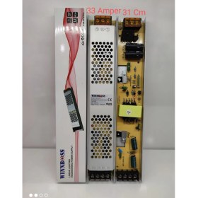 Resim Uravas Store 12V-33A-400W-IP20 Ultra Sli̇m Trafo (5528) 