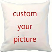 Resim Özel Fotoğraf Yastık Kılıfı - Kişiselleştirilmiş Tek Taraflı Baskılı Polyester Yastık Kılıfı, Sadece Elde Yıkama ile Fermuarlı Kapama, Sevgililer Günü, Yıl Dönümü için Çağdaş Ev Dekor Hediyesi, Dekoratif Yastık Kılıfları, Fermuarlı Tasarım, Pürüzsüz Dokulu Yüzey 