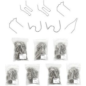 Resim Dianziye Araç Plastik Tamiri İçin 700 Adet Paslanmaz Çelik Kaynak Çivi Seti - Bumper, Nylon, Pvc, Abs Uyumlu 