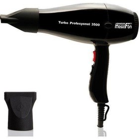Resim Johnson Megafön Turbo 3500 2300 W AC Motor Profesyonel Sıcak ve Soğuk Saç Kurutma ve Fön Makinesi 