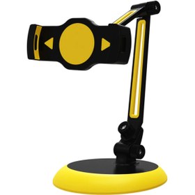 Resim Coverzone Folding Jhd103 Ayarlanabilir Tablet Telefon Tutucu Max 10 Inch Masaüstü Tablet Telefon Standı Siyah 