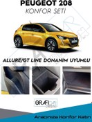 Resim GRAFİCAR Peugeot 208 Konfor Seti-kumaş Kaplama-araç Içi Eşya Ses Izolasyon Amaçlı Kaplama "allure/gt Uyumlu" 