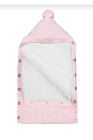 Resim Cherub Baby Wellsoftlu Ponponlu Triko Bebek Kundak 