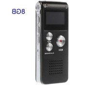 Resim Createtech Sk-012 8 Gb Dijital Ses Kaydedici, Taşınabilir Usb Ses Kayıt Cihazı 