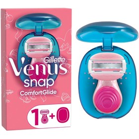 Resim Gillette Venus ComfortGlide Snap Breeze Tıraş Makinesi (Seyahat Boyu) - Gratis 