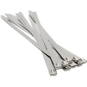 Resim Çelik Kablo Bağı - 4.8x300mm 1 Paket 100 Adet 100 Adet 