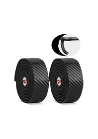 Resim Springsun Yol Bisikleti Karbon Desenli Kaymaz Eva Bant - Pu Malzeme - Çok Renk Seçeneği Siyah 