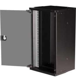 Resim Lande12U 300x300 10” Duvar Tipi Rack Kabinet (Siyah) Cam Kapaklı 
