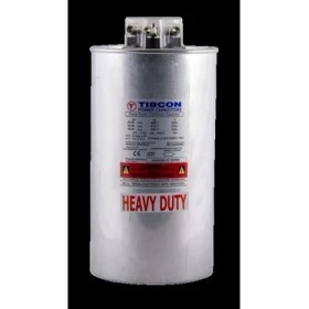 Resim Tibcon 10KVAR 400V Trifaze Silindir Tip Kondansatör HD-CYL-10-400-SCR 