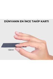Resim CARDİAN TAKİP CİHAZLARI CARDİAN ULTRA İNCE GPS TAKİP KARTI - ios android uyumlu smartag uygulamasi i 