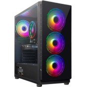 Resim Turbox Tx897 i5 3470 8GB Ram 256GB SSD 4GB GT740 Ekran Kartı Masaüstü Oyun Bilgisayarı 
