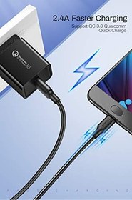 Resim Ugreen Micro-USB & USB-A Data ve Şarj Kablosu, 2 Metre, Beyaz 