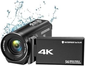 Resim 4K Ultra HD 56MP 30FPS Kamera Plastik Video Kamera Kamera Su Geçirmez Video Kamera için 