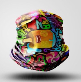 Resim Genel Markalar SUGAR Motorcu Bandana Maske Outdoor Boyunluk Unisex 