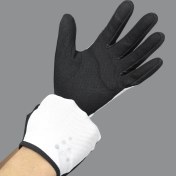 Resim Liangduo Shop Beyaz Stil M Boyutu Tam Parmak Nefes Bisiklet Eldiveni Ter Geçirmez Erkek Kadın Spor Anti-Şok Bisiklet Bisiklet Eldiveni Guantes Ciclismo (Yurt Dışından) 