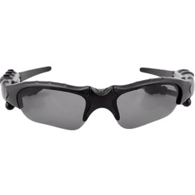 Resim Runwuwus Akıllı Gözlükler Uv Dayanıklı Binaural Bluetooth-Uyumlu 5.0 Güneş Gözlüğü Kulaklık - Gri (Yurt Dışından) 