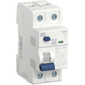 Resim Weg Rdws-ac-30-25-2-d24 1p+n, 25 A, 30 Ma, 6 Ka , Ac Tipi, Monofaze Kaçak Akım Rölesi 
