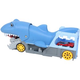 Resim NW NessiWorld Araba Fırlatıcı Sesli Köpek Balığı 