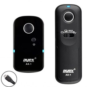 Resim AX-1 E2 Fujifilm X100F/X-T20/ X-T2/ X-E2/X-M1/ X-A3/X-PRO 2 Uyumlu Kablosuz Kumanda 