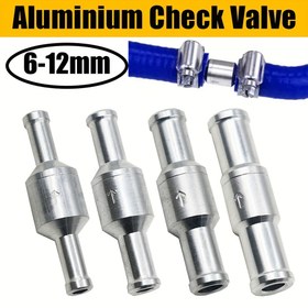 Resim Premium Alüminyum Alaşımlı Yakıt Kontrol Valfi 6/8/10/12mm - Arabalar & Tekne için Dayanıklı Tek Yönlü, Benzin & Dizel Motorlar için Mükemmel 