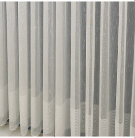 Resim Tül Perde Sade Düz Yeni Sezon Etek Ayrıntılı Kaliteli Ütü İstemeyen Tül Perde 1x2.5 Orta Pileli Tül Perde 