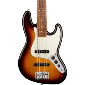 Resim Fender Player Jazz Bass V 5 Telli Bas Gitar - Polar White / Pau Ferro 