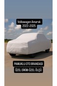 Resim içel çadır Volkswagen Amarok 2022–2025 Pamuklu Oto Çadırı – Özel Dikim Özel Ölçü Dolu Koruma 