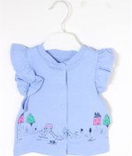 Resim Tongs Baby 3016 Kız Bebek Kolları Fırfırlı Yelek 