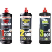 Resim Menzerna 1000-2500-3000 Pasta Hare Giderici Seti 1 lt 