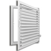 Resim 35X35 Alüminyum Menteşeli Menfez 