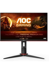 Resim AOC 24g2su 23.8" 1 Ms Full Hd G-sync Pivot Oyuncu Monitörü 