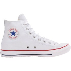 Resim Converse Chuck Taylor All Star Leather Erkek Beyaz Günlük Ayakkabı 