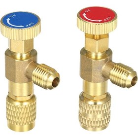 Resim Hombey R410 Ve R22 İçin Bakır Klima Soğutucu Valfi, Ekolik Montajlı, Dayanıklı Ve Paslanmaz Soğutma Aleti 