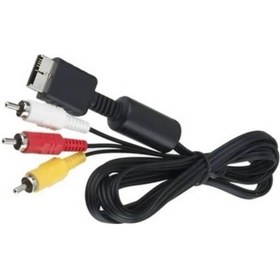 Resim Ps3 Ps2 Av Lcd Tv Oyun Konsolu 3 Rca Scart Lale Bağlantı Kablosu 4620 