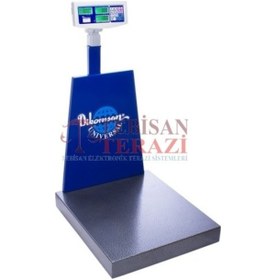 Resim Sep-In-600 KG x 100 - 200 Gr 70 x 80 Fiyat Hesaplamalı Baskül 