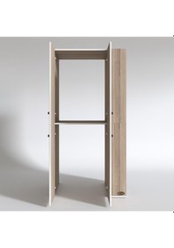 Resim Kenzlife Çamaşır-Kurutma Makinesi Dolabı Kapaklı Fedyenka Crd 180*090*60 Banyo Arkalıksız Çok Renkli 