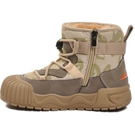 Resim Marco Kids Marcokids Bej İçi Kürklü Erkek Çocuk Düz Bot Çok Renkli 