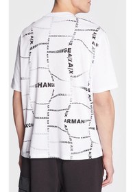 Resim Armani Exchange Erkek T Shirt 3rzmfe Zj8ez 21bx Beyaz 
