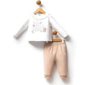 Resim U.s. Polo Assn Bebek Takımı Usb2722 Beyaz 