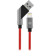 Resim S-Link Swapp Sw-C670 1M 3A İphone Uyumlu Lightning Çapraz Uçlu Şarj Kabl (546658963) 