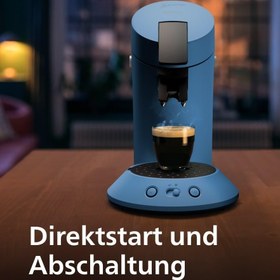 Resim Philips Senseo Original Plus Kahve Pedi Makinesi - Kahve Sertliği Seçimi ve Artırma Teknolojisi - Standard / Soft Red 