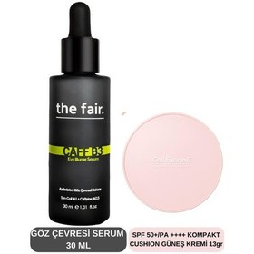 Resim The Fair Caff-B3 Göz Çevresi Serumu 30 ML + Cell Fusion C Renklendirici Kompakt Güneş Kremi 13 G 