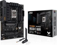 Resim Tuf Gaming B650-e Wıfı Amd B650 Am5 Ddr5 8000 Dp Hdmı 3x M2 Usb3.2 Wifi 6e + Bt Aura Rgb 2.5gbit Lan Atx Tuf Protectıon, Q-, Armoury Crate, Anakart 