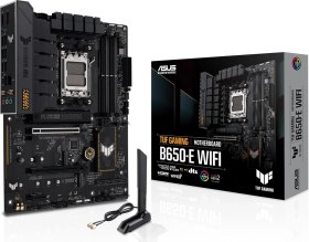 Resim Tuf Gaming B650-e Wıfı Amd B650 Am5 Ddr5 8000 Dp Hdmı 3x M2 Usb3.2 Wifi 6e + Bt Aura Rgb 2.5gbit Lan Atx Tuf Protectıon, Q-, Armoury Crate, Anakart 