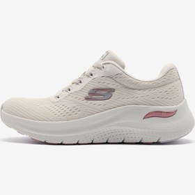 Resim Skechers Arch Fit 2.0 - Big League Kadın Bej Spor Ayakkabı 150051 Ntmt Bej 